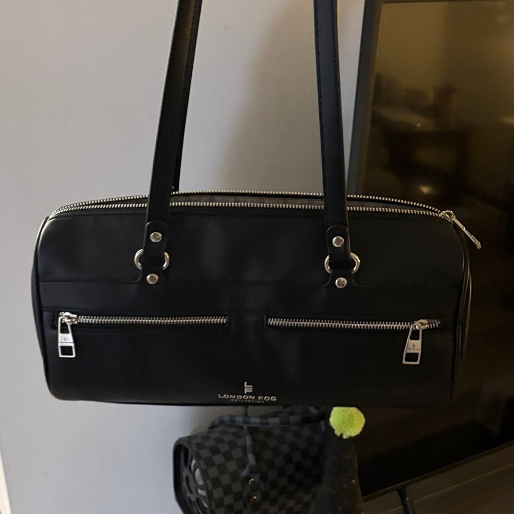 London Fog Black Shoulder Bag